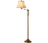 Lampadaire Swing Bras LED lampadaire ， Lampe Classique avec Un Bras étendu diffusant Lampe à Lampe Hauteur Industriel ， Light Debout pour Le Salon Chambre H62iHS Tall Pose