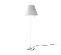 Lampadaire téléscop./dimmer Costanza Terra frame aluminium with lamp diffuser