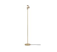 Lampadaire Tiny H x Ø 124.2x12cm/260cm black fabric cord