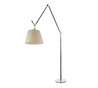 Lampadaire Tolomeo Mega, Abat - Jour Parchemin 42 cm avec Variateur