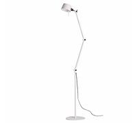 Lampadaire Tonone Bolt à Double Bras, Blanc Pur