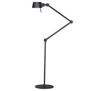 Lampadaire Tonone Bolt à Double Bras, Noir Fumé