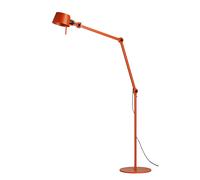 Lampadaire Tonone Bolt à Double Bras, Orange