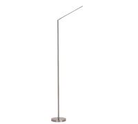 Lampadaire Touchdimmer Lampadaire orientable Lampe de salon Liseuse à intensité variable, LED 6,5W 500Lm blanc chaud, LxLxH 40x20x145 cm
