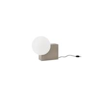 Lampadaire &Tradition Journey SHY4 Acier Brossé /Opale