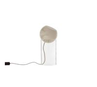 Lampadaire &Tradition Topan VP14 en Acrylique Transparent/Gris Beige