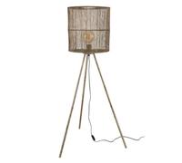 Lampe métal marron h.136cm