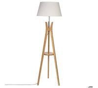 Lampadaire trépied ""Kalo"" bambou H156cm - Atmosphera createur d'interieur