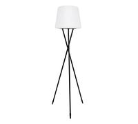 Lampadaire trépied sans fil TRY C150 blanc acier H150cm