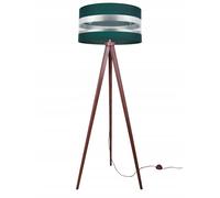 LAMPADAIRE TRIPOT MODERNE AVEC ABAT-JOUR LED CHROMÉ