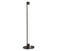 Lampadaire Tube Light H 104cm/frame steel tube black lacquered/felt gliders black