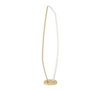 Lampadaire VALLEROSA LED 25,2W en aluminium et acier laiton brossé 290x0x1285mm