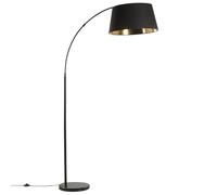 Lampadaire Yabus Métal Noir Noir