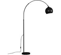 Lampadaires à Arc Noir pour Salon - Lampadaire Ed Dimmable avec Ampoule 2700-6000k 12w éclairée, Lampe Stding Moderne, Grande Lampe Industrielle pour La Lecture De Chambre à Coucher, Black