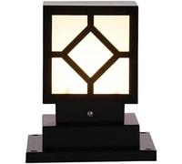 Lampadaires d'extérieur, lampadaire Solaire, Pilier Lumineux étanche, Lampes de clôture décoratives,pour diverses pièces