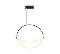 Lampadario LED Suspendu Moderne 16W Lumière Chaude/Froide Noir V-TAC VT-10125 T]
