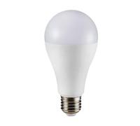 LAMPADINA A LED TERMOPLASTICO 17W E27 A65 200GR. IP20 2700K BIANCO CALDO (214456