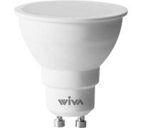 Lampadina LED bianca fascio largo satinata - attacco doppio GU10