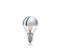 LAMPADINA LED E14 4W SFERA CROMO