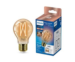 Lampadina led filament Philips Consumer 37202300 929003017421-E27 7W 2000-5000K-wiz connected