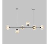 Lámpara colgante moderna de 6 Luces E27 Con lámpara colgante Para Sala de Estar y cocina.