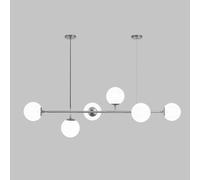 Lámpara colgante moderna de 6 Luces E27 Con lámpara colgante Para Sala de Estar y cocina.