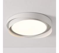 Lámpara de araña moderna de 24 W, Redonda, Para Sala de Estar y cocina, 15,7 pulgadas