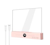 Lámpara de Lectura Plana | Iluminación de sobremesa | Lámpara de Estudio Recargable - para Artistas, Estudiantes, Dormitorios, Estantes, Apartamentos, Cuartos de Bebé, Mesillas de Noche y Oficinas en