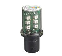 LAMPARA DE LED BA 15D 120V ROJO