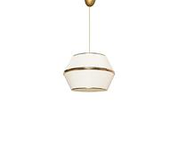 LÁMPARA DE TECHO CON METAL, BLANCO, COLECCIÓN NESS, 40X40X70, CASQUILLO E 27 MAX 45-60