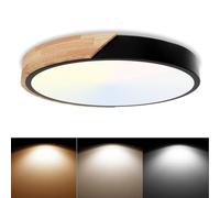 Lámpara de techo LED redonda de 30 W, 6000 K/4000 K/3000 K [Classe énergétique D]