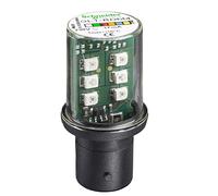 LAMPARA LED BA 15D 230V ROJO INTER