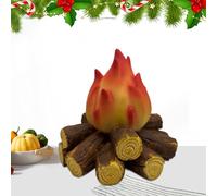 Lámpara LED De Llama De De Simulación - Luz De Falsa | Lámpara De Llama De Alimentada Por Pilas | Decoración Estética Moderna Con Efecto Parpadeante Realista, Para El Hogar, Repis