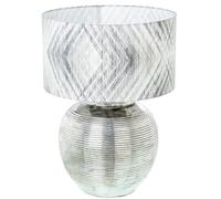 LÁMPARA SOBREMESA CERÁMICA PLATEAD 61566, 1XE27, MAX 40W °45X63CM, BASE:°35X45CM