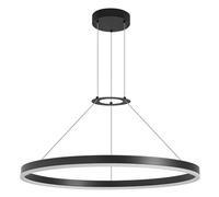 Lámparas de araña, anillo de Luz moderno, lámpara colgante Tricolor de altura Para Bar y restaurante.
