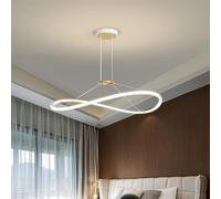 Lámparas de araña, lámparas de 3000-6500 K, lámparas colgantes Con anillos, decoración moderna de pared Para el hogar, lámparas, iluminación sencilla, iluminación colgante.