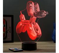 Lampe 3D Animal Chien Ballon - LED - Idée Cadeau - Fabriquée en France
