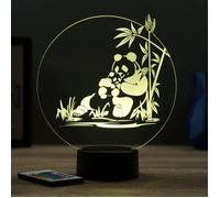 Lampe 3D Animal Panda - LED - Idée Cadeau - Fabriquée en France