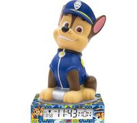 Lampe 3D avec rÃ©veil Kids Licensing Paw Patrol DorÃ© 22,9x13x13 cm