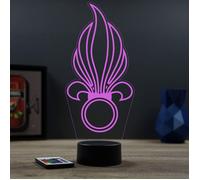 Lampe 3D emblème Légion étrangère - LED - Idée Cadeau - Fabriquée en France