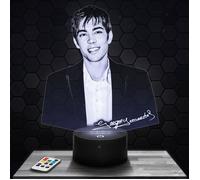 Lampe 3D - Gregory Lemarchal - Accessoire, Objet, Cadeau Gregory Lemarchal - Veilleuse Led Tactile avec socle au choix