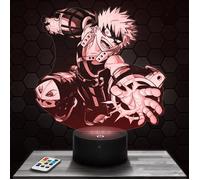 Lampe 3d _ My Hero Academia Katsuki - Jouet, Figurine, Cadeau My Hero Academia MHA - Veilleuse Led Tactile avec socle au choix TOP