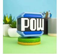 Lampe 3D - Pow Block - Super Mario - Blanc - Plastique - Éclaire votre décoration