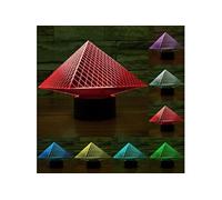 Lampe 3D Pyramide Luminaire Décoratif Intérieur LED 7 Couleurs Tactile USB