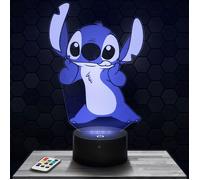 Lampe 3d _ Stitch - Jouet, Figurine, Cadeau Lilo et Stitch - Veilleuse Led Tactile TOP