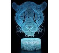 Lampe 3D Tactile Veilleuses Enfant 7 Couleurs avec Telecommande - Animal #1276 G