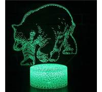 Lampe 3D Tactile Veilleuses Enfant 7 Couleurs avec Telecommande - Animal #516 G