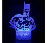 Lampe 3D Tactile Veilleuses Enfant 7 Couleurs avec Telecommande - Batman #291 G