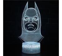 Lampe 3D Tactile Veilleuses Enfant 7 Couleurs avec Telecommande - Batman #294 G
