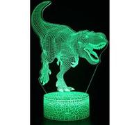 Lampe 3D Tactile Veilleuses Enfant 7 Couleurs avec Telecommande - Dinosaure #1085 G